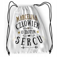 Plecak Dla Marceliny Sportowy Szkolny Worek Torba Z Nadrukiem Ze Zdjęciem