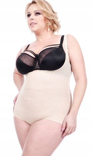 Orirose BODY mocno WYSZCZUPLAJĄCE brzuch MODELUJĄCE talię pośladki SIZE+ na Arena.pl