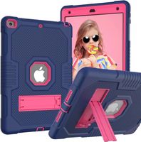 Etui do iPad 6/5 9.7” Pancerne z Podstawką Granatowe