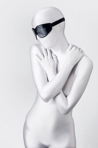 anonymo mask, pu leather, black, 26.5 cm na Arena.pl