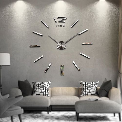 DUŻY ZEGAR ŚCIENNY 3D DIY max 70x130 cm na Arena.pl