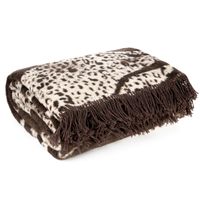 Koc narzuta Akryl 1 Eva Minge 220X240 cm brązowo kremowy