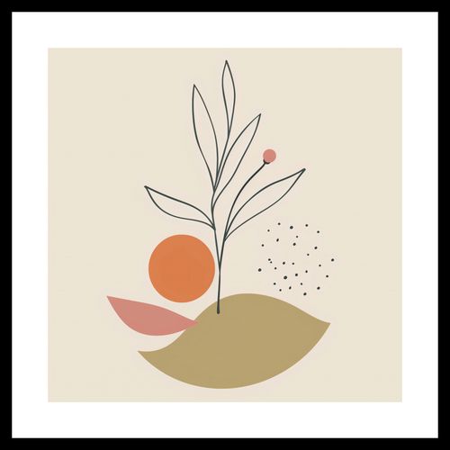 Plakat 30x30cm Subtelna Naturaleza na Arena.pl
