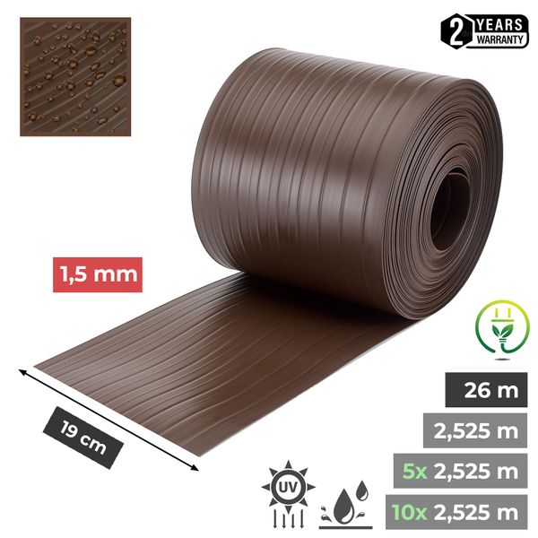 QUEST Listwa panelowa, brązowa, 26m 200-02-BRAZ zdjęcie 2