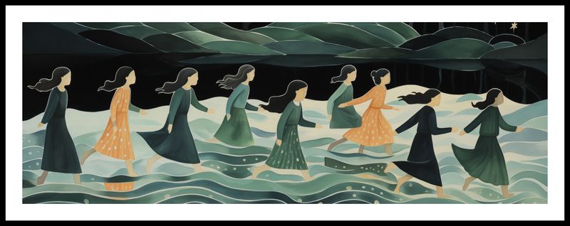 Plakat 95x33cm Nocna Procesja zdjęcie 3