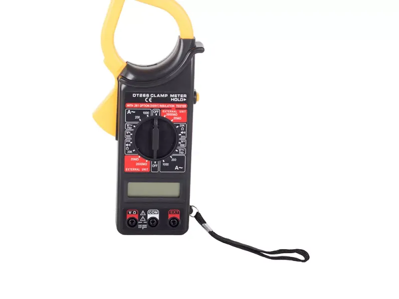 Miernik multimetr cęgowy cyfrowy elektroniczny lcd zdjęcie 12