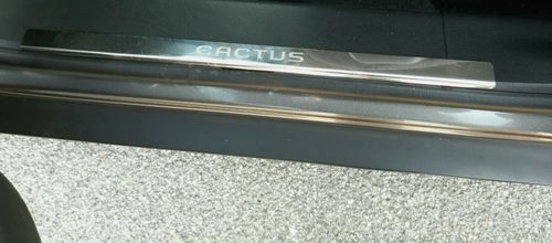 Listwa progowa CITROEN C4 CACTUS  CACTUS Stal nierdzewna 304 połysk 4szt na Arena.pl