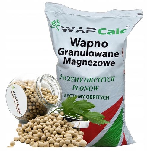 Wapno Granulowane Magnezowe 24,4 kg Dolomit do Trawnika Ogrodowe na Arena.pl