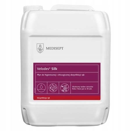 Velodes Silk 5L preparat do dezynfekcji rąk zdjęcie 1