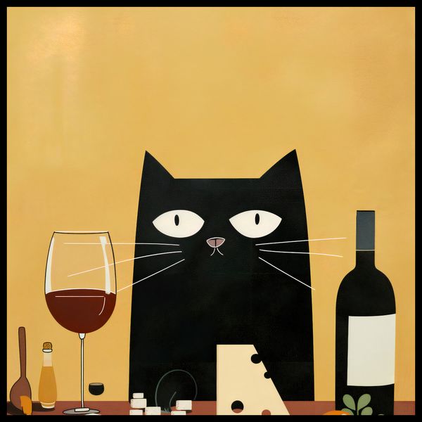 Plakat 60x60cm Gastronomiczna Uczta zdjęcie 2