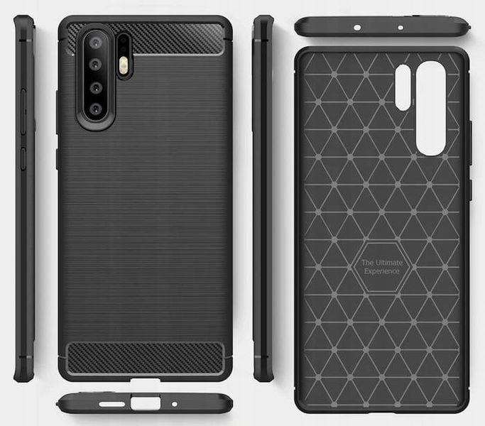 Spacecase Carbon Huawei P30 Pro Czarny zdjęcie 3