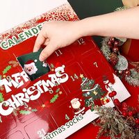 SKARPETKI ŚWIĄTECZNE KALENDARZ ADWENTOWY 2025 ZABAWNE SKARPETKI ODLICZANIE