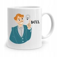 Kubek Prezent Dla Szefa Boss Z Nadrukiem Ze Zdjęciem