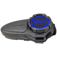 interkom motocyklowy crown c200 mesh     bluetooth czarny