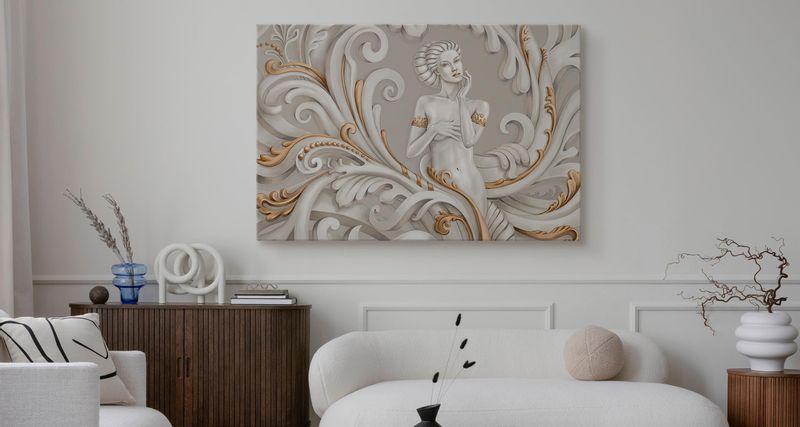 Obraz Do Sypialni Salonu Bogini GRECKA Meduza Kobieta 3D 120cm x 80cm zdjęcie 5