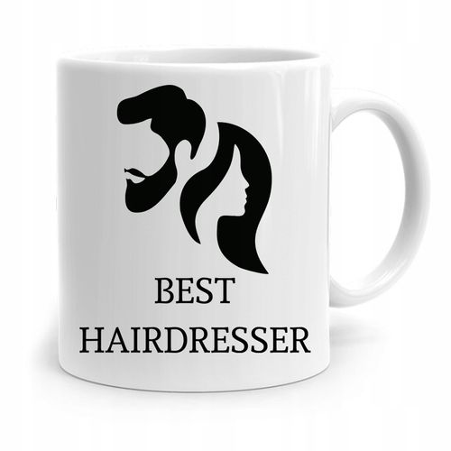 Kubek Prezent Dla Fryzjera Barbera Best Hairdreser Z Nadrukiem Ze Zdjęciem na Arena.pl