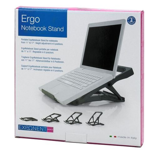 PODSTAWKA pod laptopa SKŁADANA przenośna CZARNA na Arena.pl