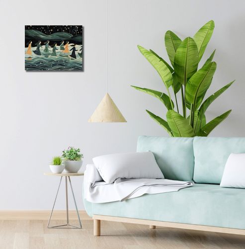 Obraz 40x30cm Nocna Procesja na Arena.pl