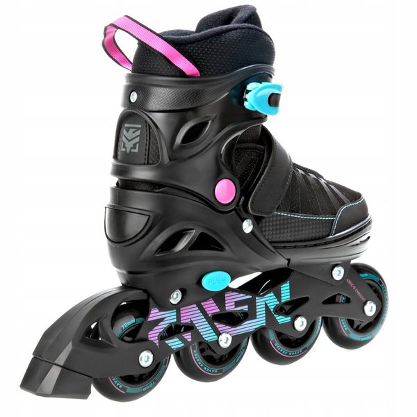 Rolki Regulowane RAVEN Oxen Mint/Pink 34-37 zdjęcie 4