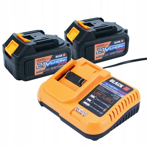 MEGA ZESTAW NARZĘDZI AKU 2X 4AH 21V 3w1 MŁOT KLUCZ UDAROWY SZLIFIERKA na Arena.pl