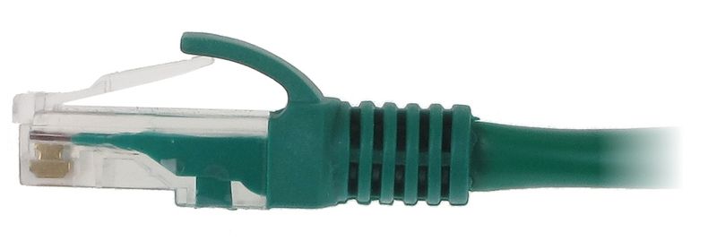 PATCHCORD RJ45/3.0-GREEN 3.0 M zdjęcie 1