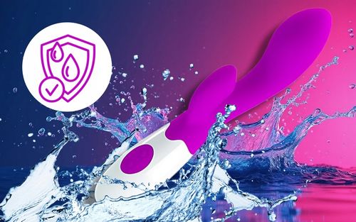 WIBRATOR DAMSKI SEKS MASAŻER ŁECHTACZKI 30 PROGRAMÓW + ŻEL LUBRYKANT na Arena.pl