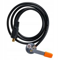 Przewód masowy magnetyczny 4m OS25 200A wtyk 35/50 do migomatu i elektrody