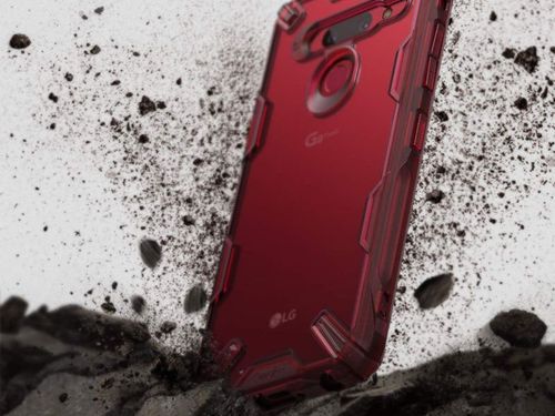Etui Ringke Fusion X do LG G8 ThinQ Ruby Red na Arena.pl