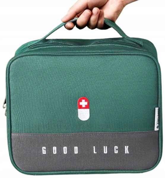 Medyczna Apteczka Organizer Duża Na Leki Podróżna zdjęcie 2