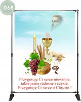 BANER NA BOŻE CIAŁO dekoracja OŁTARZA 200x150cm