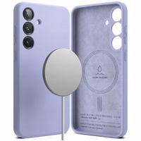 ETUI RINGKE SILICONE DO SAMSUNG GALAXY S25+ PLUS FIOLETOWE MAGNETYCZNE CASE