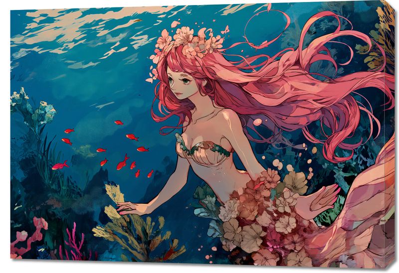 Obraz 100x70cm Nimfa Oceanu zdjęcie 1