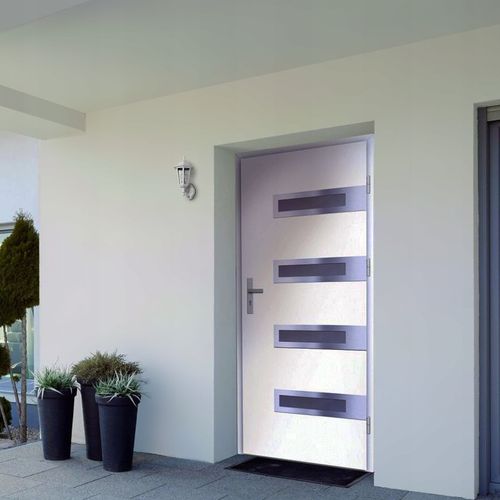 LAMPA OGRODOWA ZEWNĘTRZNA LATARNIA Z CZUJNIKIEM RUCHU I ZMIERZCHU E27 na Arena.pl