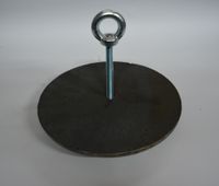 DEFLEKTOR ŻELIWNY FI 270 MM + OCZKO NA PRĘCIE - 100-150 KW / 10 KG