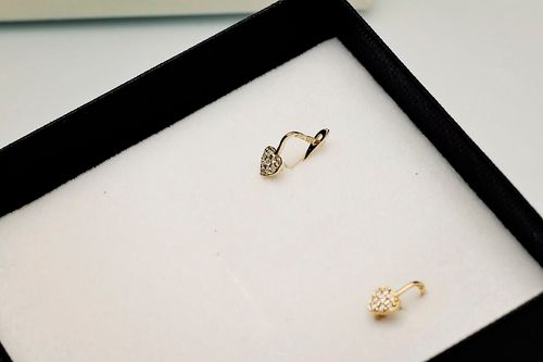 Złote kolczyki Staviori na Arena.pl