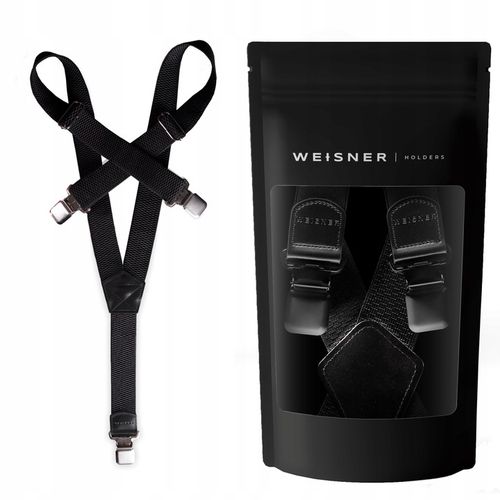 WEISNER Y | SZEROKIE SZELKI DO SPODNI NARCIARSKICH ROBOCZYCH CZARNE MOCNE na Arena.pl