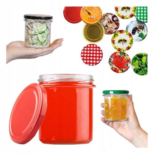 15x SŁOIK 350ml MIÓD DŻEM MIĘSO PASZTET PRZETWORY SŁOIK PROSTY Z ZAKRĘTKĄ na Arena.pl