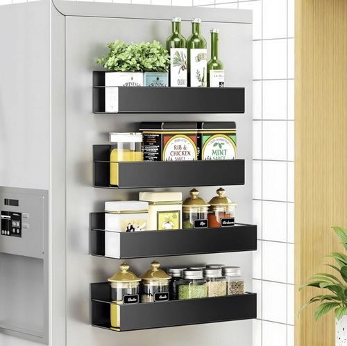 2x PÓŁKA MAGNETYCZNA NA LODÓWKĘ PRALKĘ ŁAZIENKI ORGANIZER PRZYPRAWY na Arena.pl