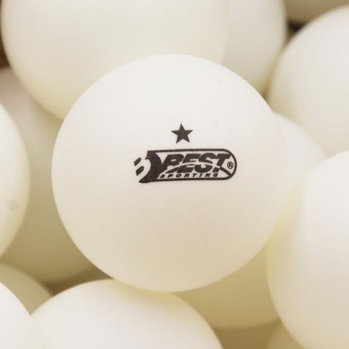PIŁECZKI DO TENISA STOŁOWEGO BIAŁE 100SZT 1 GWIAZDKA BEST SPORTING na Arena.pl