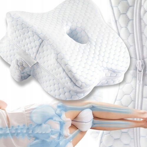 PODUSZKA ORTOPEDYCZNA KLIN MIĘDZY NOGI KOLANA DO SPANIA SEPARATOR na Arena.pl