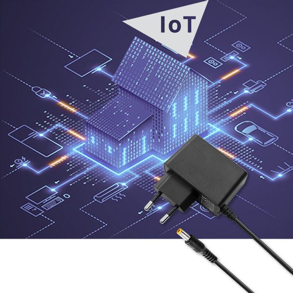 Qoltec Zasilacz wtyczkowy 12W 12V 1A 5.5*2.5 zdjęcie 4