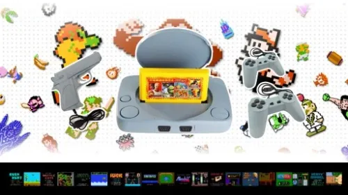 KONSOLA DO GIER 8-BITOWA KLASYCZNA TELEWIZYJNA TV W STYLU RETRO SUPER GAME na Arena.pl