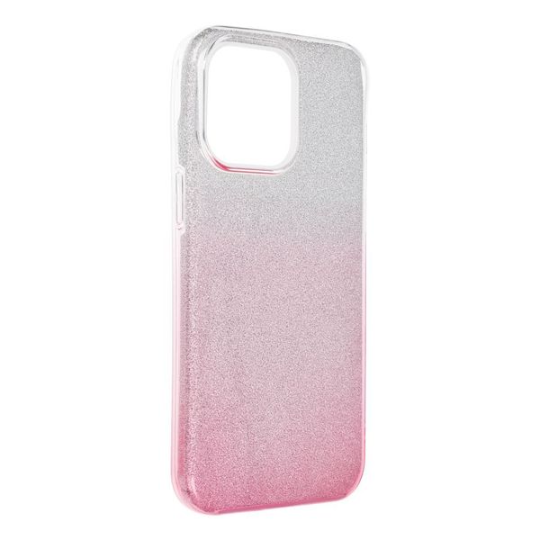 Futerał SHINING do IPHONE 15 Pro Max transparentny różowy zdjęcie 1