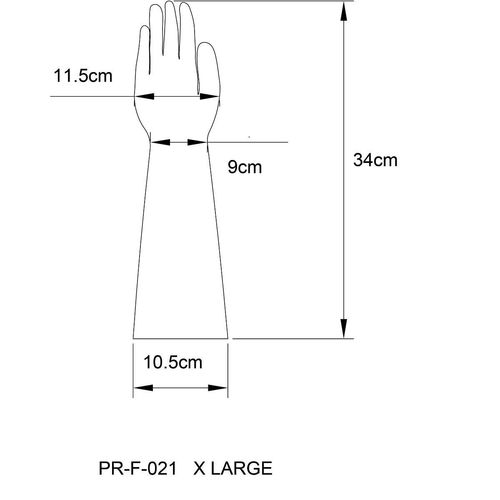 Prowler Red Latex Gloves X Large na Arena.pl