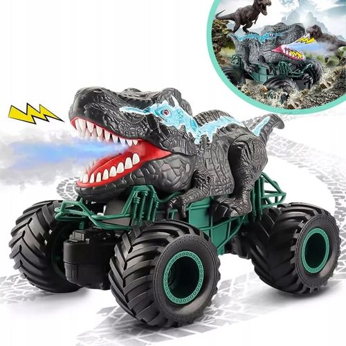 ZDALNIE STEROWANY SAMOCHÓD RC, SAMOCHÓD RC CAR MONSTER TRUCK DINOZAURY na Arena.pl