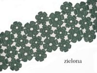 Koronka gipiurowa KB 165 ( 1 mb ) Zielona