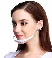 MINI PRZYŁBICA MASKA OCHRONNA OSŁONA NA USTA I NOS