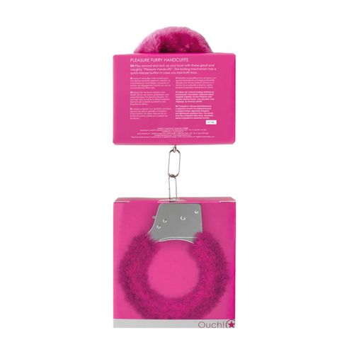 Pleasure Handcuffs Furry Pink na Arena.pl
