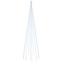 Choinka do montażu na maszcie, 310 zimnych białych LED, 300 cm