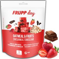 CELIKO FRUPP DAY KOSTKI owsianka TRUSKAWKA CZEKOLADA 25g (czerwone)
